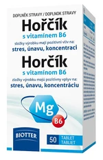 BIOTTER Hořčík 125 mg s vitamínem B6 50 tabliet