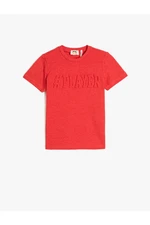 Koton T-Shirt - Red - Regular fit