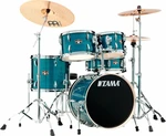 Tama IP58H6W-HLB Imperialstar Hairline Blue Set de tobe acustice