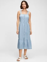 GAP Šaty denim dress - Dámské