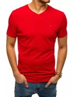 Men's Smooth Red T-Shirt Dstreet