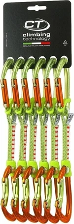 Climbing Technology Nimble Fixbar Set DY Expreska Green/Orange Plný rovný/Plný prehnutý zámok 12.0