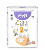Bella Baby Happy Soft&Delicate 2 Mini 3–6 kg dětské pleny 78 ks