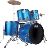 PP World PP250 Blue Akustik-Drumset