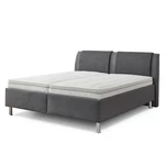 Beldomo - Sleep POSTEL BOXSPRING, textil, kompozitní dřevo, šedá