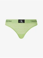 Light Green Calvin Klein Underwear Women's Thong - Women