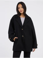 Black Ladies Coat Noisy May Alicia - Women