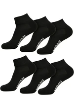 High Sneaker Socks 6-Pack Black