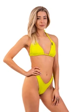 Dámské plavky Nebbia  Classic Triangle Bikini Top 450 Green S