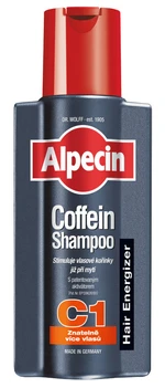 ALPECIN Hair Energizer Coffein Shampoo C1 kofeínový šampón proti vypadávaniu vlasov 250 ml