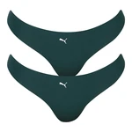 2PACK women's panties Puma green