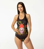 Aloha From Deer Woman's World 4-20 Open Back Swimsuit SSOB AFD906