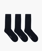 Men's Socks Standard Length 3Pack - Dark Blue