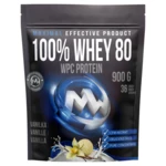 MAXXWIN 100% Whey protein 80 vanilka 900 g