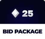 SkinAuctions 25 Bids Package