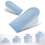 Invisible Height Increase Half Insole 3-Layer Air Up Lifts Elevator Shoes Pad Heel Lifting Inserts 2/ 3.5/ 5 CM Women