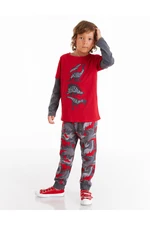 mshb&g Dino Gang Boys T-shirt Pants Suit