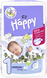 BELLA Baby Happy New Born 2-5 kg detské plienk. nohavičky 42 ks