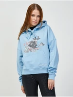 Light Blue Women's Hoodie Guess - Women