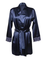 Peignoir DKaren Gosia S-2XL navy blue 059