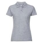 Light Grey Polycotton Polo Russell Women's T-Shirt