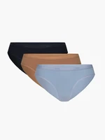 Briefs Atlantic 3LP-196 A'3 S-2XL beige-navy-blue 059