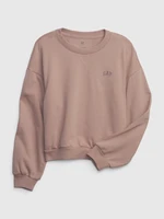 GAP Dětská mikina logo oversized - Holky