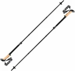 Leki Black Series FX Carbon Black/Clear/Naturalcarbon 110 - 130 cm Bastones de trekking