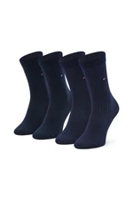 Tommy Hilfiger Socks - TH WOMEN SOCK 2P SHEER STRIPE blue