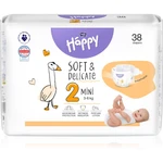 Bella Baby Happy Soft&Delicate Size 2 Mini jednorázové pleny 3-6 kg 38 ks