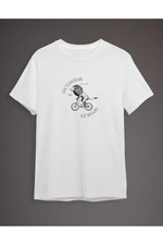 Trendyol White Lion Printed Regular/Normal Cut T-shirt