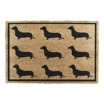 Wycieraczka z włókna kokosowego 40x60 cm Dachshund – Artsy Doormats