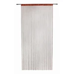 Brązowa zasłona na drzwi 100x200 cm String – Mendola Fabrics