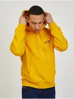 Men's Yellow Hoodie Diesel Girk - Men's