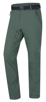 Husky  Koby M faded green, L Pánske outdoor nohavice