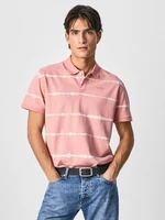 Pepe Jeans Farrell Polo triko Růžová