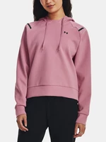 Ružová športová mikina Under Armour Unstoppable Flc Hoodie