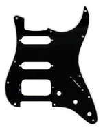 Fender Stratocaster HSS 11-Hole Mount 3-Ply Black Pickguard