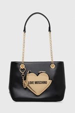 Kabelka Love Moschino černá barva