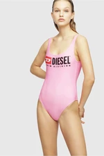 9011 DIESEL S.P.A.,BREGANZE Plavky - Diesel BFSWFLAMNEW SWIMSUIT ružová