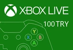 XBOX Live 100 TRY Prepaid Card TR