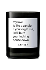 Candly - Voňavá sójová sviečka My love is like a candle 250 g