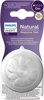 PHILIPS AVENT Cumlík Natural Response 1 prvý prietok 0m, 2 ks