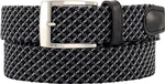 Alberto Multicolor Braided Black/Grey 100 cm Ceinture