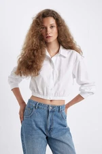 DEFACTO Oversize Fit Poplin Long Sleeve Shirt