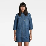 G-STAR Dress - Shirt Dress blue