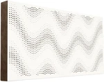 Mega Acoustic FiberPRO120 Sinus White/Brown Absorpční dřevěný panel