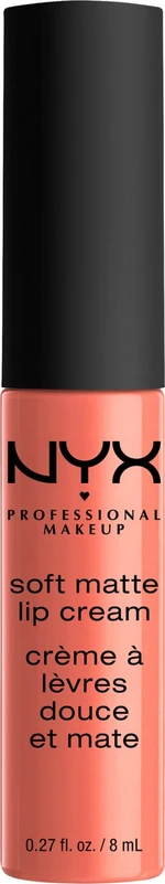 NYX PROFESSIONAL MAKEUP Soft Matte Lip Cream Ikonická tekutá rtěnka - Stockholm 8 ml