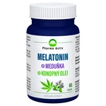 PHARMA ACTIV Melatonín + medovka + konopný olej 60 kapsúl