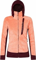 Rock Experience Blizzard Tech Woman Fleece Desert Flower/Windsor Wine XL Sweat à capuche outdoor